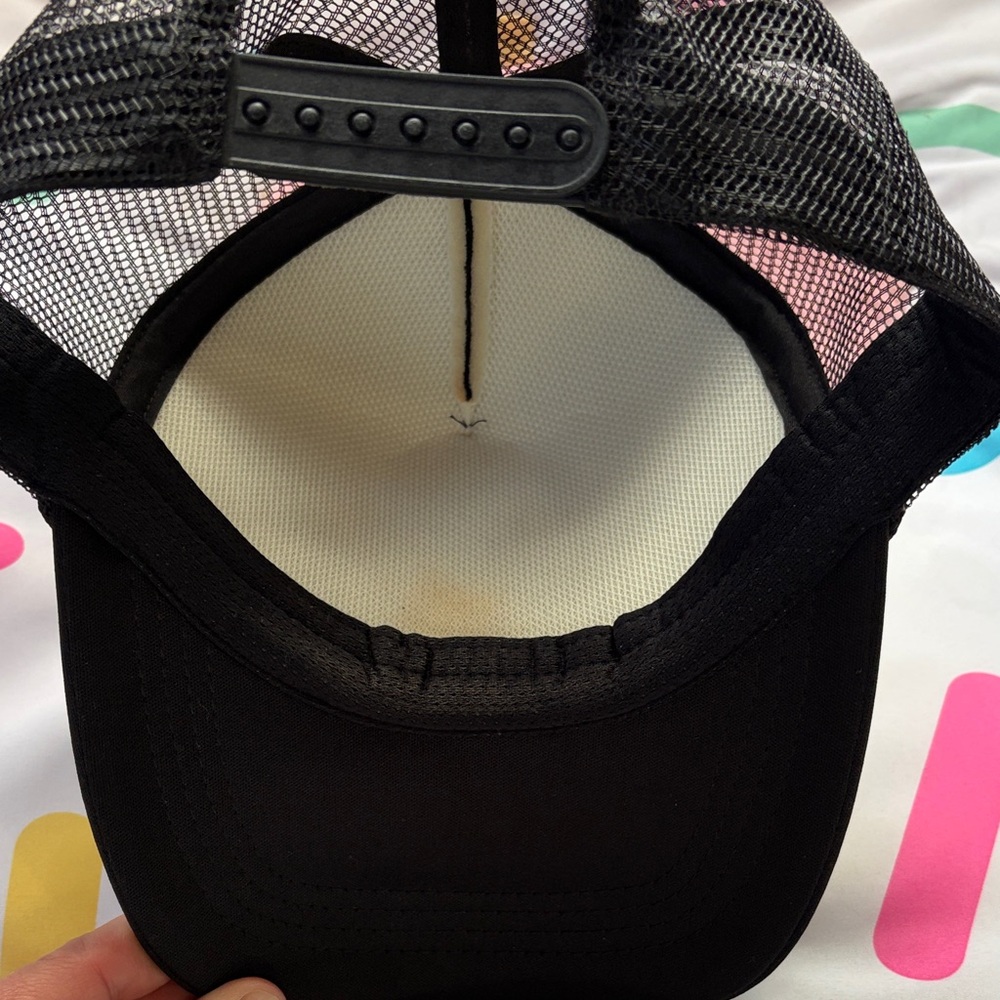 Touchdowns & Tailgates Black Mesh Trucker Hat - Picture 5 of 5